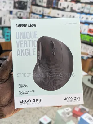 Greenlion Wireless Ergo Grip Vertical Mouse