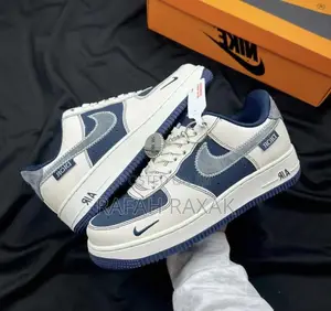 Nike Air Force 1 X Dior Midnight Blue/White Sneakers
