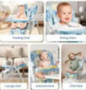 Convertible 3-in-1 Baby Portable Feeding Chair for Babies and Toddlers