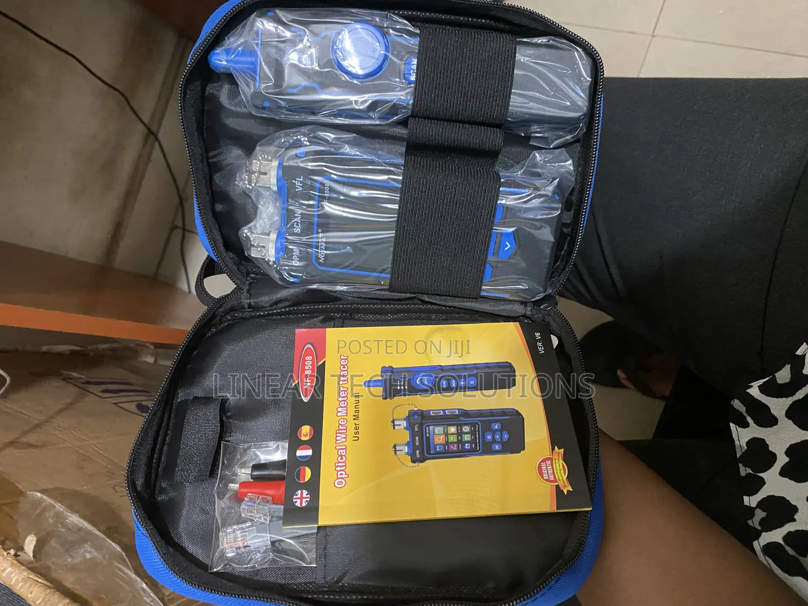 Noyafa Network Cable Tester Nf-8508 Optical Wire Meter Tracer