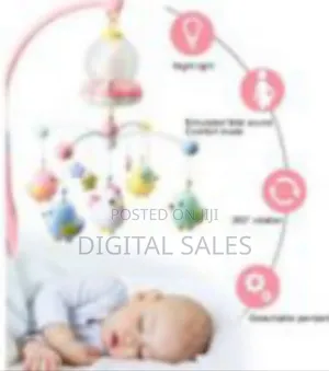 New Music Box Rattles for Kids Baby Toys 0-24 Months Mobile on The