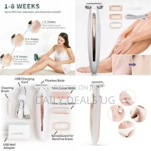 Painless Whole Body Hair Removal Wet and Dry Rechargeable Shaver
