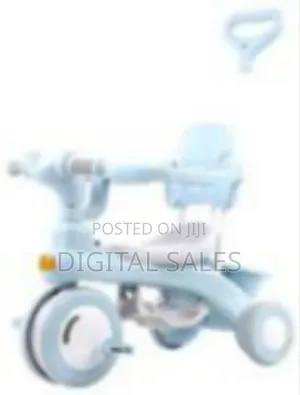 Retro Classic Kids Plastic Ride on Toy Tricycle for 1-6 Years Boys Gir