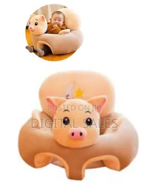 Baby Floor Sofa Support Chair, Soft Plush Cartoon Animals Baby