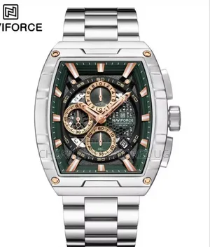 2025 Naviforce Nf8066 Quartz Chronograph Watch