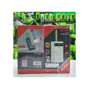 Aldeepo 50000mah Heavy Duty Fast Charging 22.5w 6 in One Power Bank