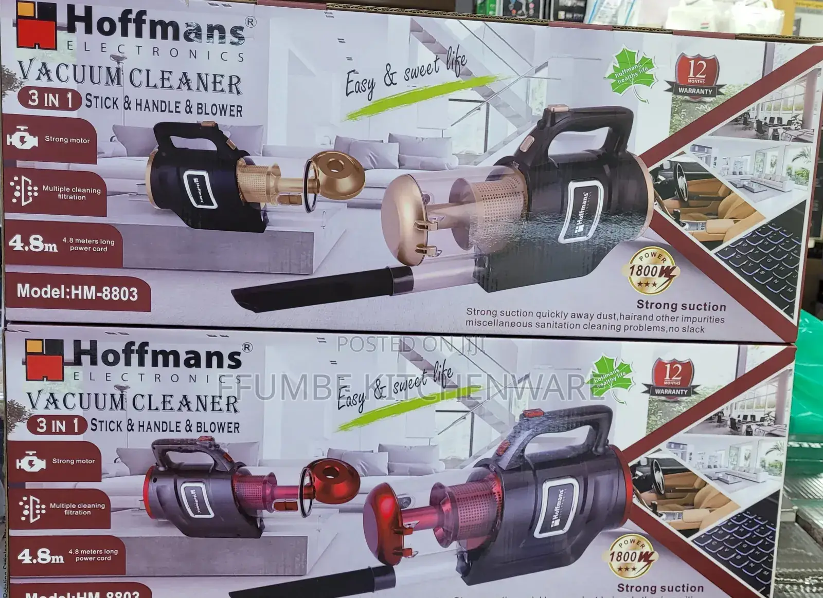 Vacuum Cleaner 3in1