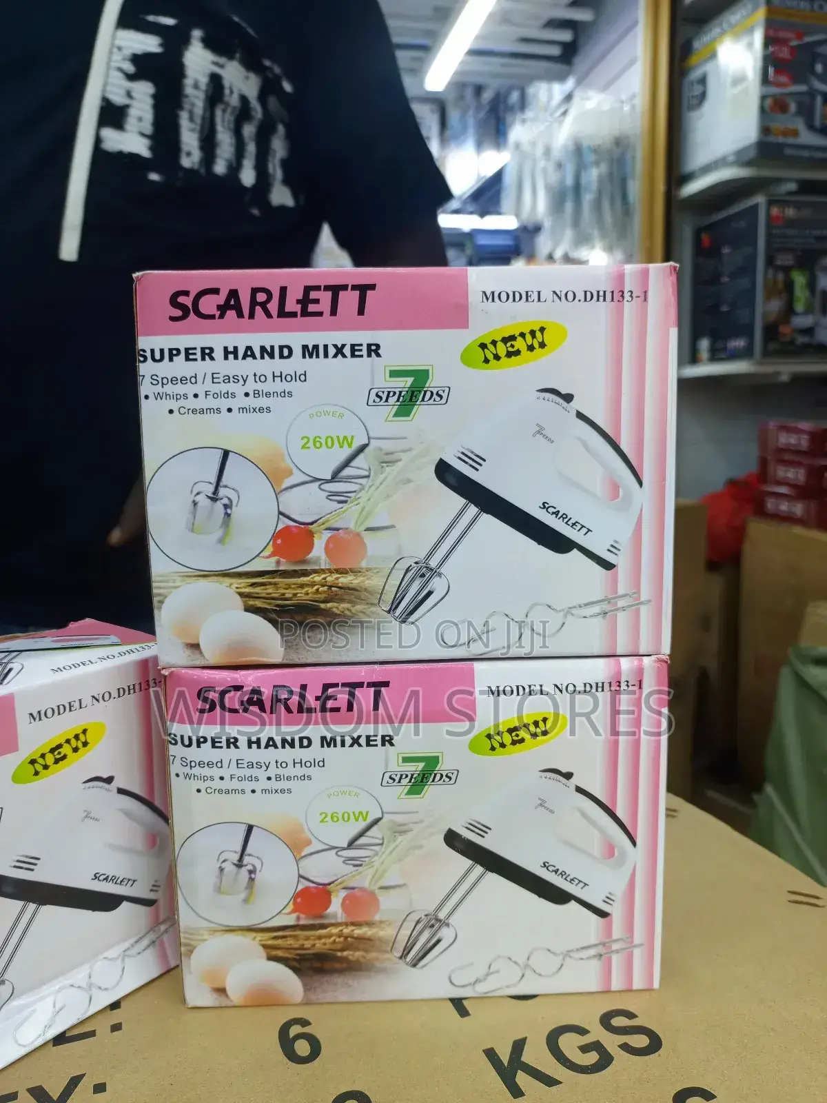 Scarlett Super Hand Mixer, Model No. Dh133-1.