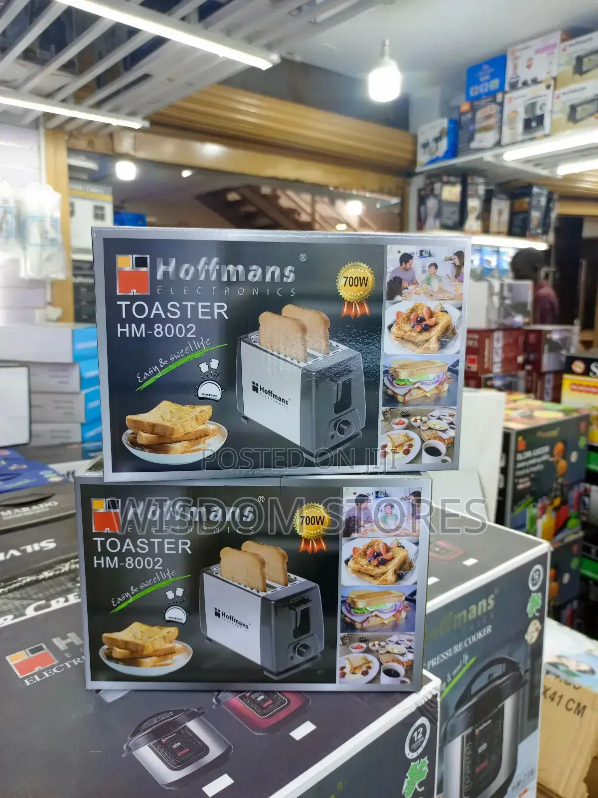 2-Slice Electric Bread Toaster