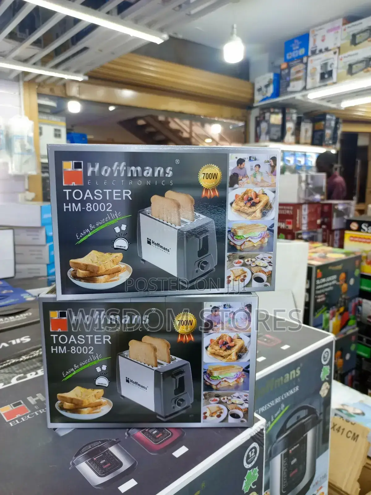 2-Slice Electric Bread Toaster