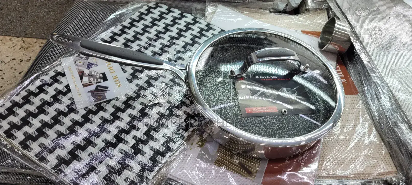 Frying Pan With Glass