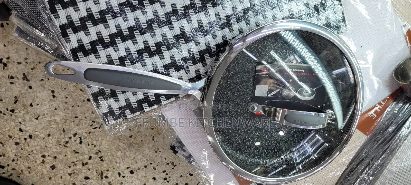 Frying Pan With Glass