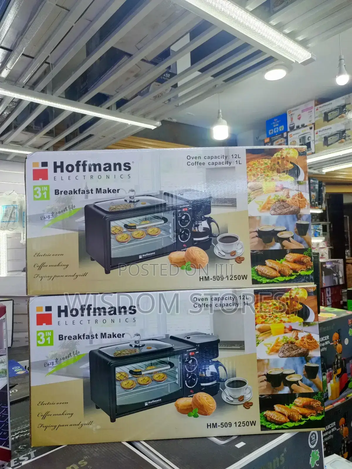3 in 1 Breakfast Maker.