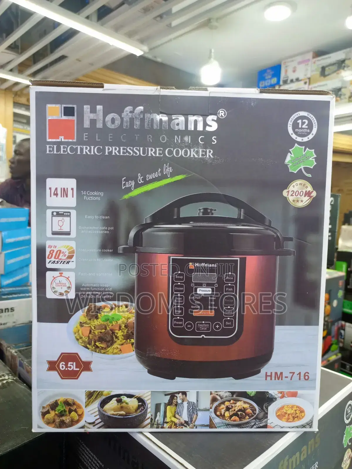 6.5l Electric Pressure Cooker