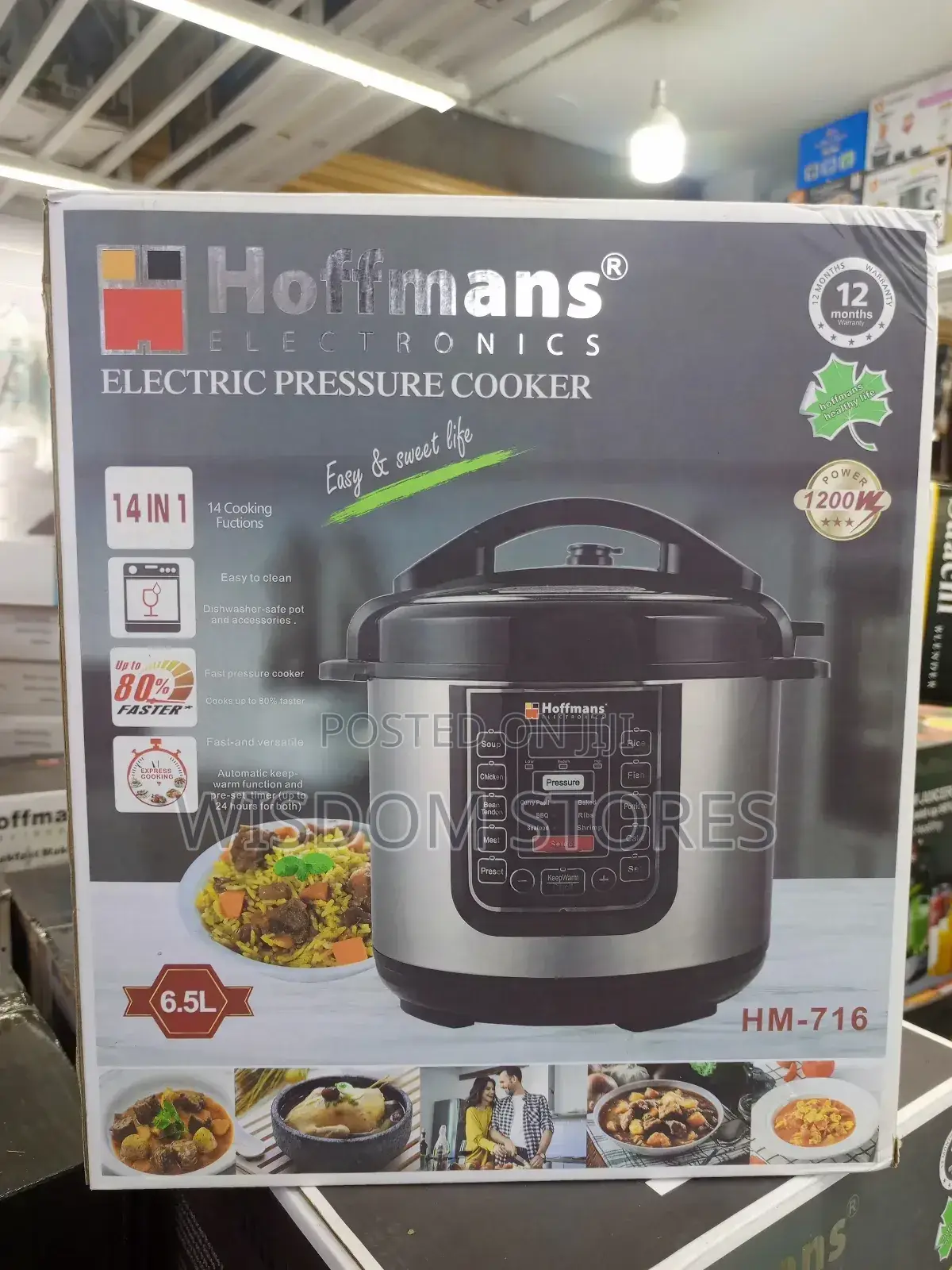 6.5l Electric Pressure Cooker