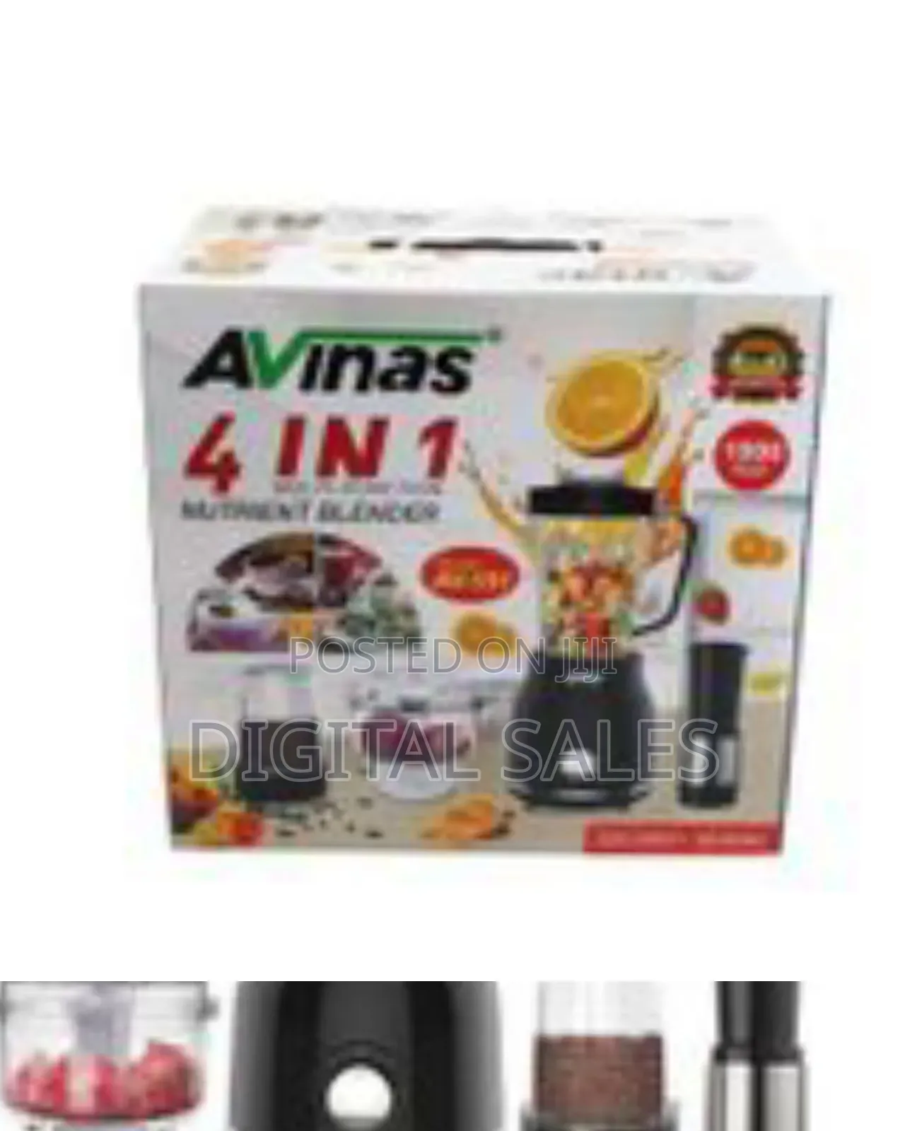 Avinas 4 in 1 Multi-Function Electric Blender
