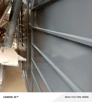Metallic Sliding Gate Modern Design