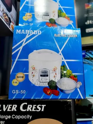 5 Litres Marado Rice Cooker White