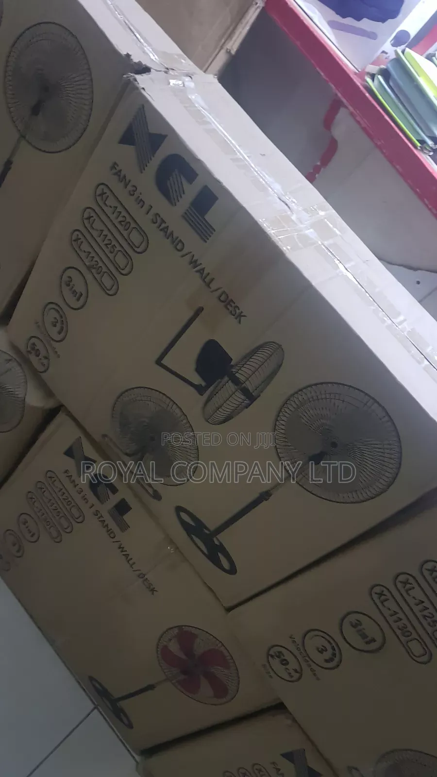 Wall Stand Fan 2in1