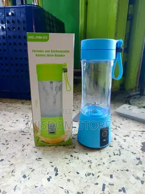 Portable and Rechargeable Battery Juice Blender