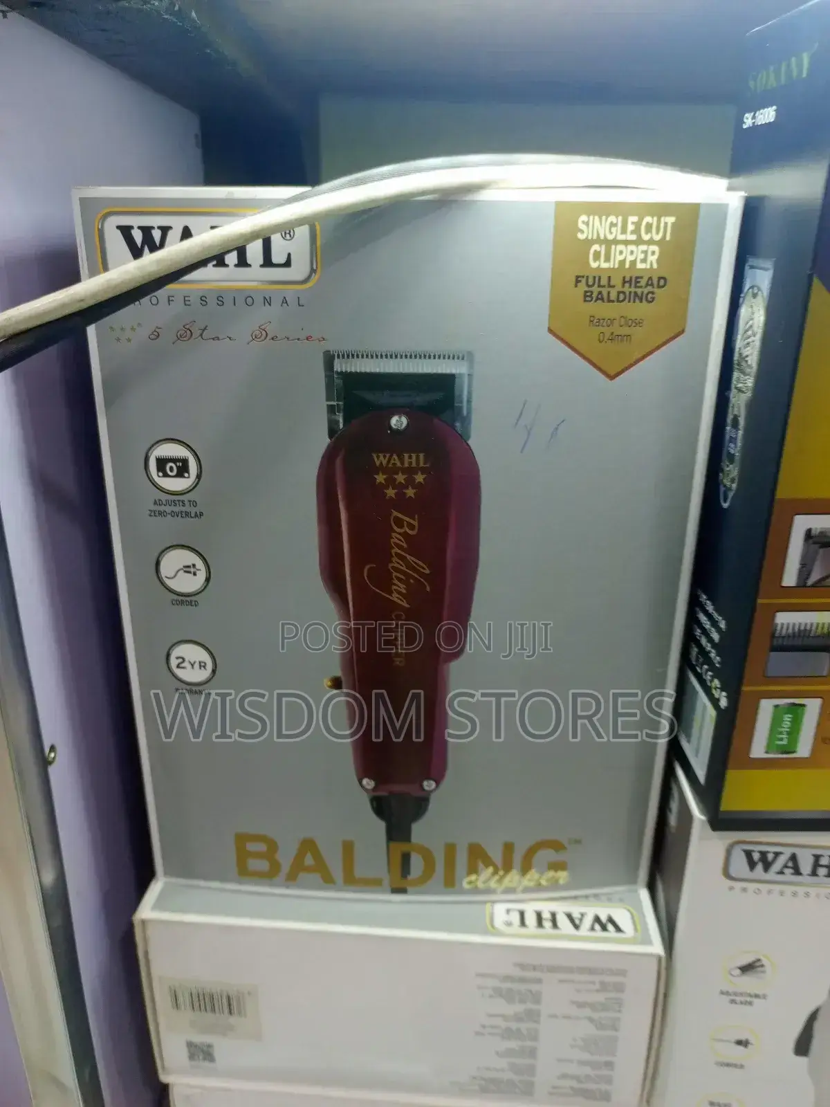 Wahl Professional 5-Star Balding Clipper.