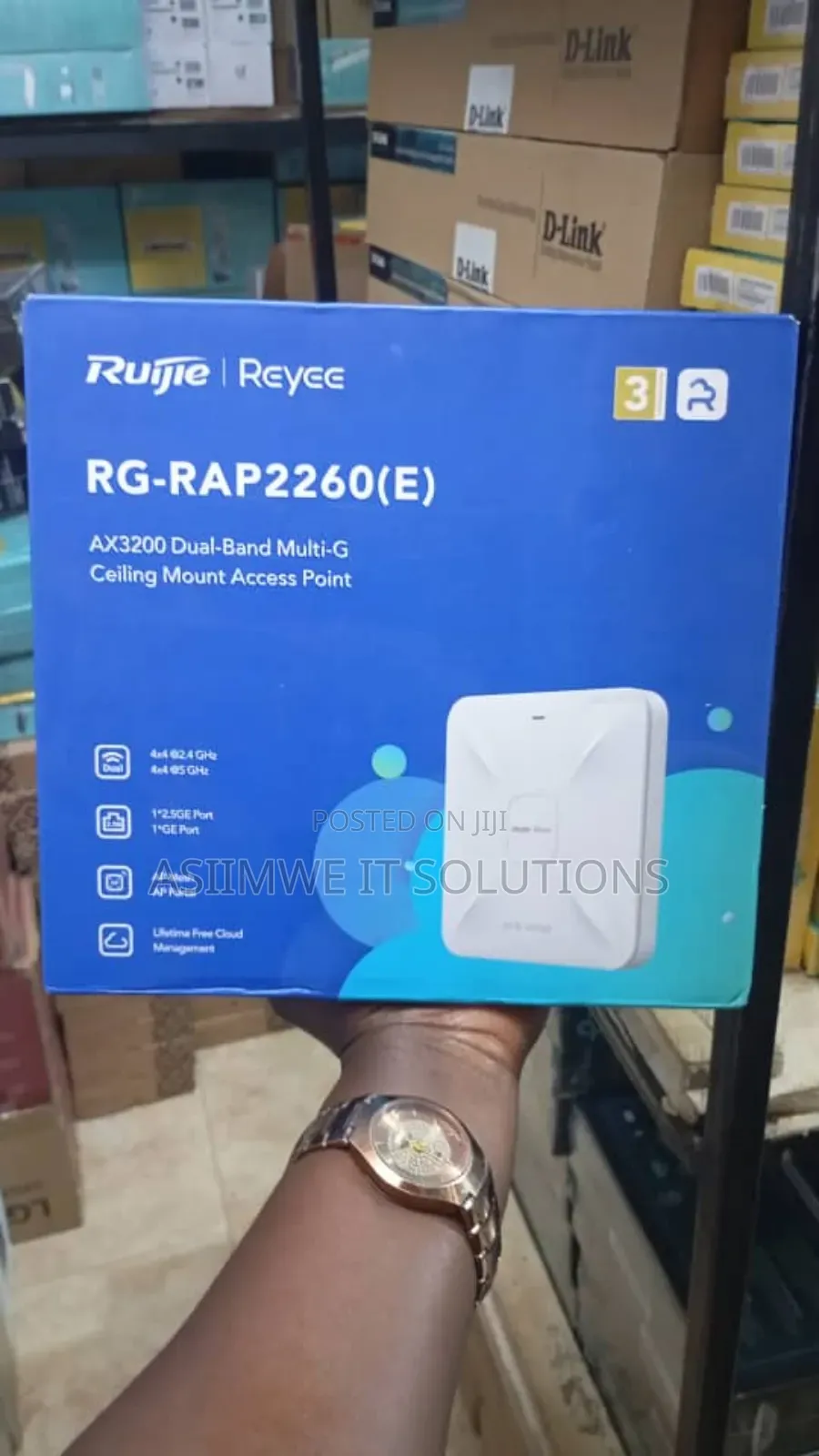 Rg-Rap2260(E) Ax3200 Dual-Band Multi-G Ceiling Mount Access Point