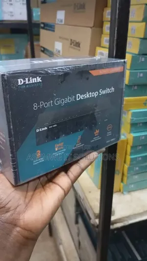 D-Link DGS-108gl 8-Port Gigabit Desktop Switch