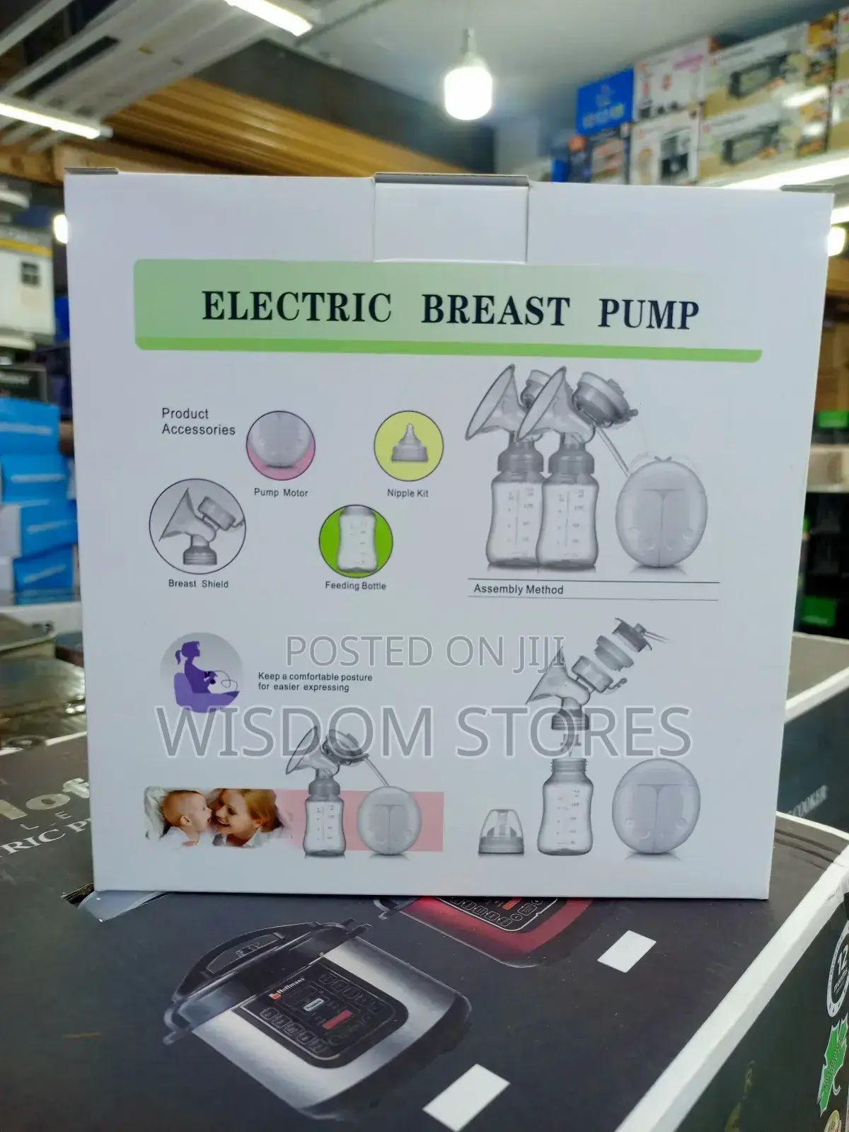 Automatic Double Breast Pump.