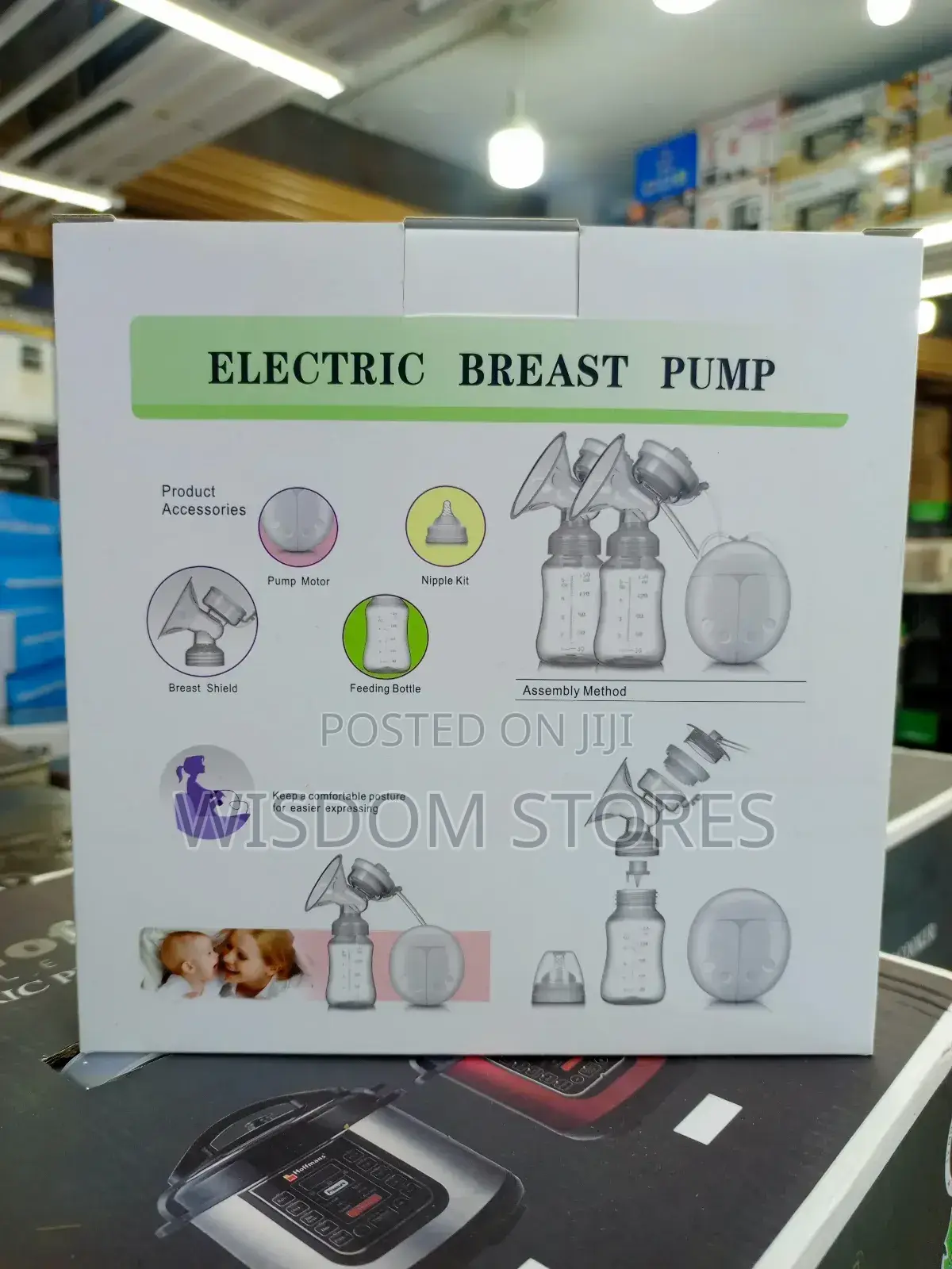 Automatic Double Breast Pump.