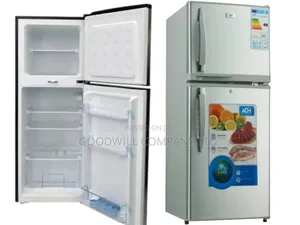 158 Liters Adh Fridge Double Door Top Freezer