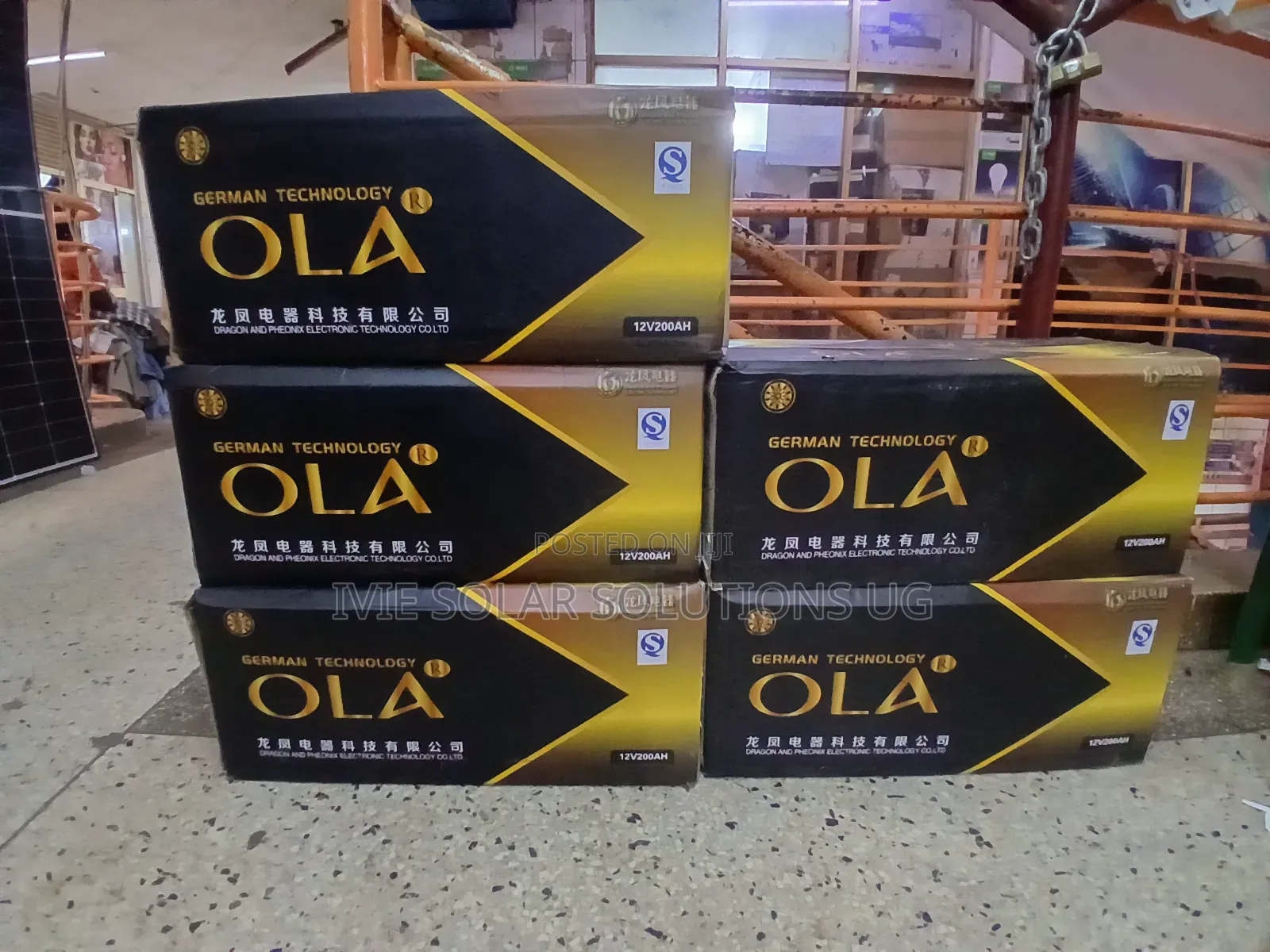 Ola Gel Battery 200ah