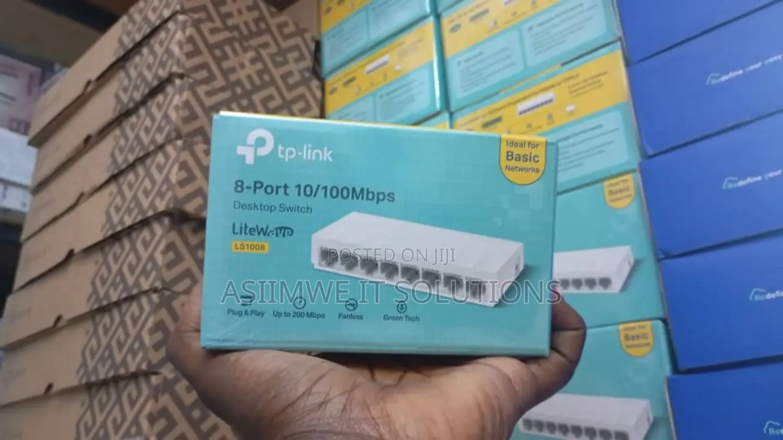 Tp-Link Ls1008 8-Port 10/100mbps Desktop Switch