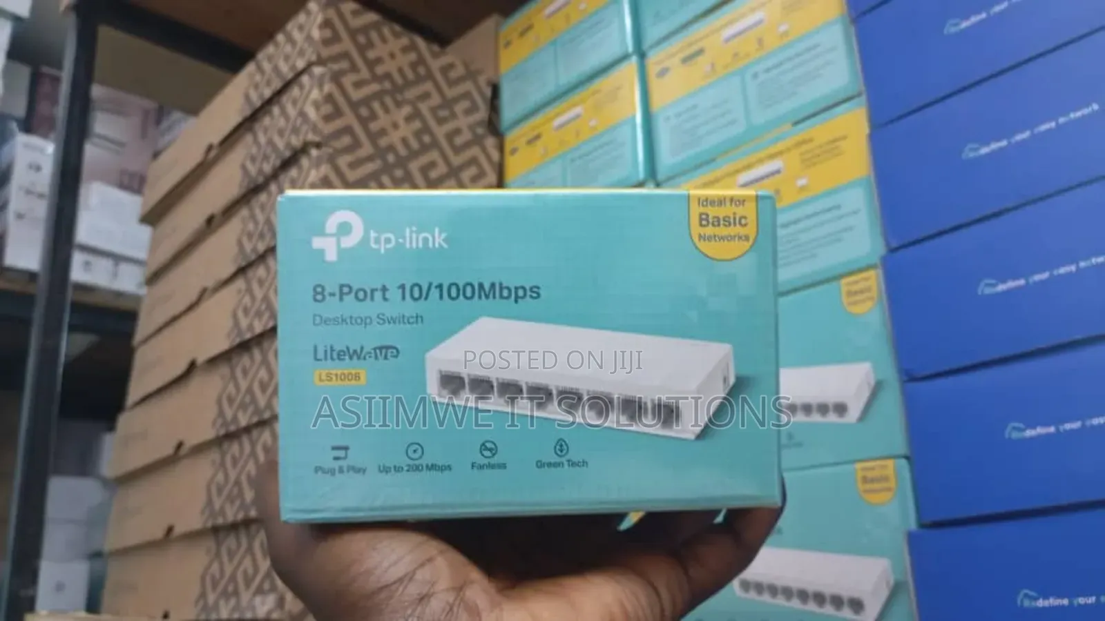 Tp-Link Ls1008 8-Port 10/100mbps Desktop Switch