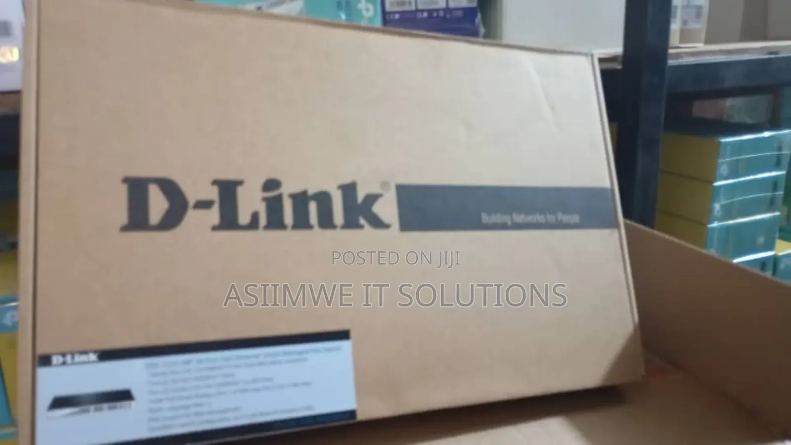D-Link DGS-1210-28 28-Port Gigabit Smart Managed Switch.