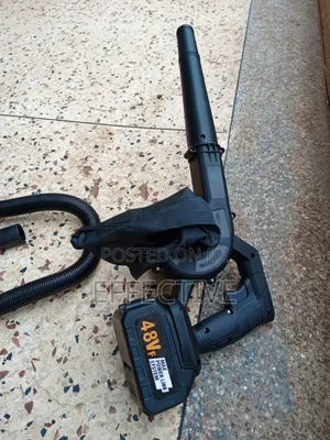 Cordless, Handheld Electric Air Blower/Vacuum Cleaner.