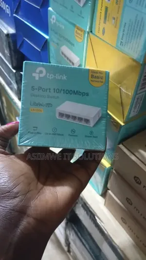 Tp-Link 5-Port 10/100mbps Desktop Switch, Model Ls1005.