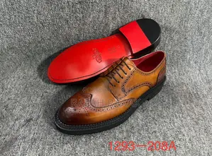 Original Men’S J.M.Weston Wing Tip Brown Oxford Shoes