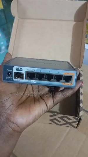 Mikrotik Hex S (Rb760igs) Router.
