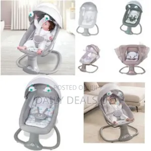 3 in 1 Electric Baby Child Rocking Chair Baby Cradle Swing Bassinest