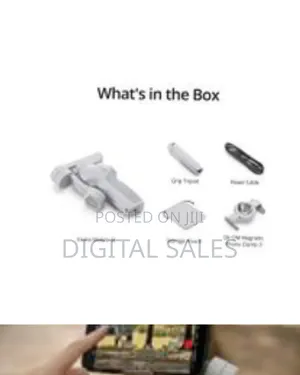 Dji Osmo Mobile Se, 3-Axis Phone Gimbal, Portable and Foldable