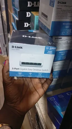 D-Link DGS-1005a 5-Port Gigabit Easy Desktop Switch.