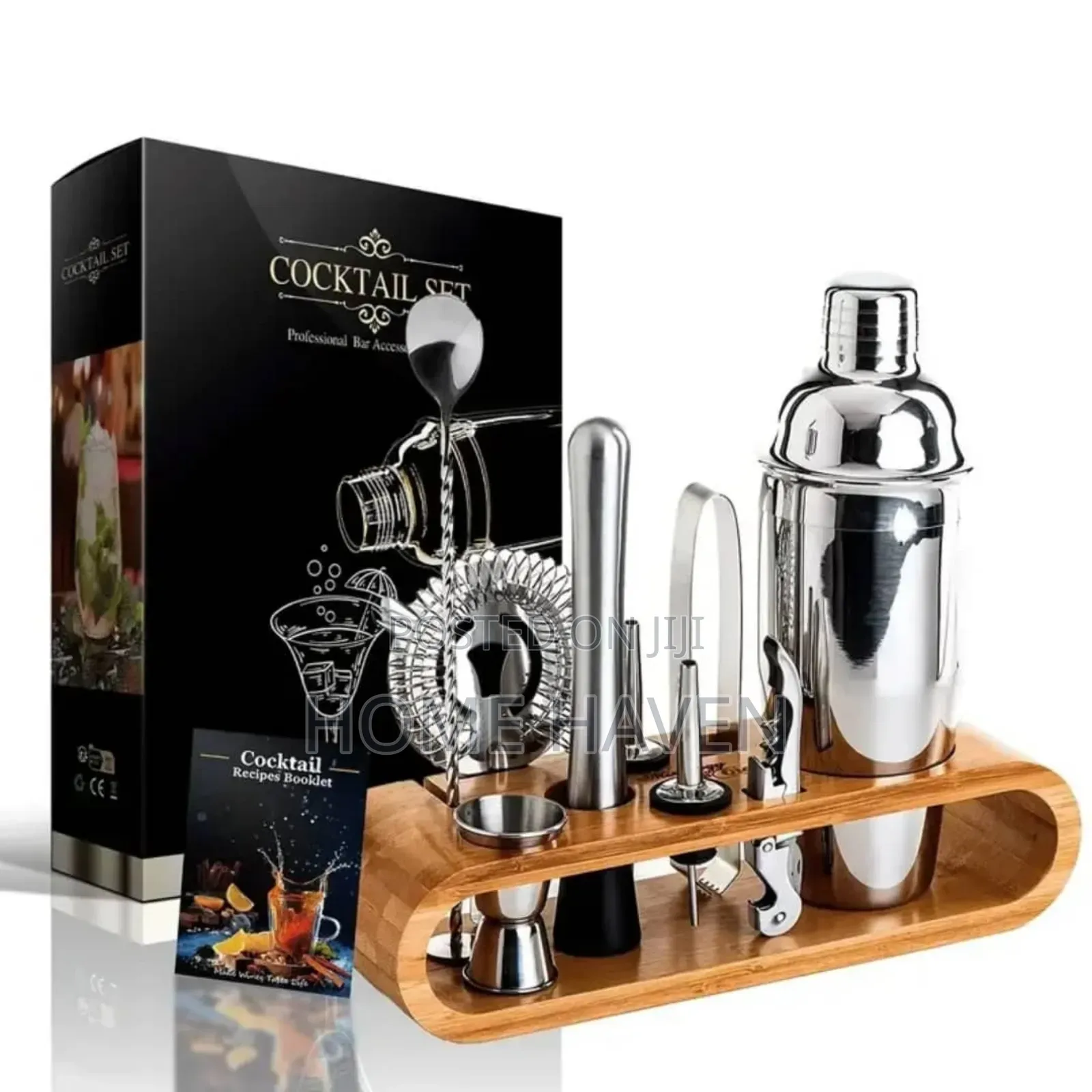 10pc Cocktail Set Bartender Kit