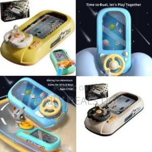 Steer Joy Driving Simulator For Kids, Musical Car Racing Adventure Toy
