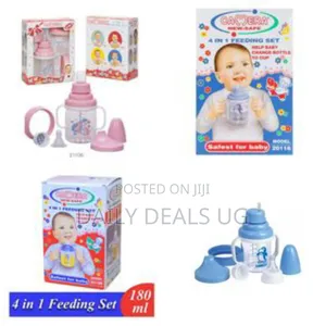 4 in 1 Camera New Safe Milk Baby Feeding Set(180ml) - Multi-Colours