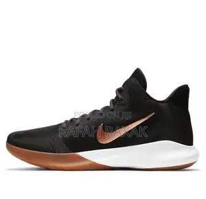 Nike Precision 3 “Black Metallic Copper” Basketball Sneakers