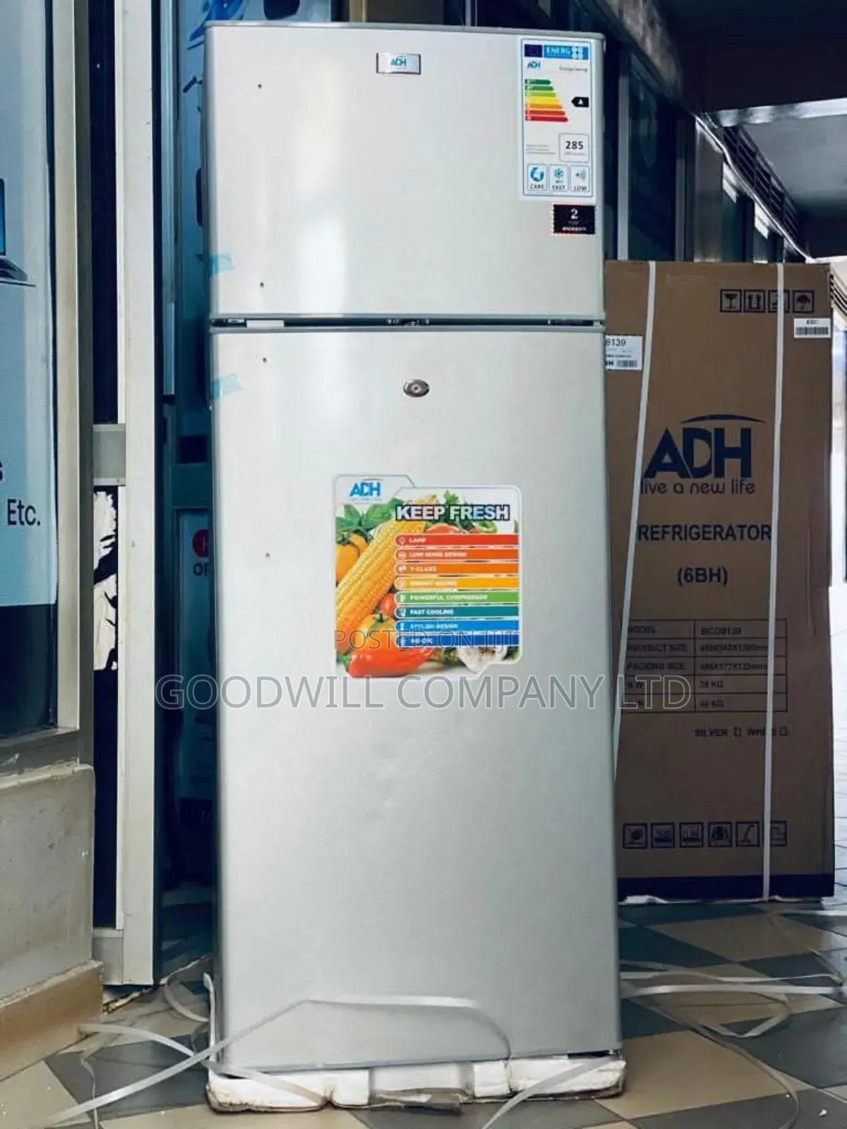 Without Dispenser 260 Liters Adh Fridge/Refrigerator Side by Side