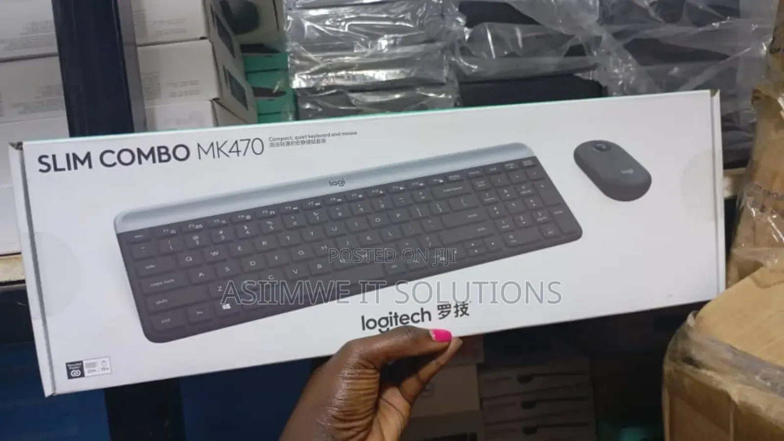 Logitech Mk470 Slim Wireless Keyboard and Mouse Combo.