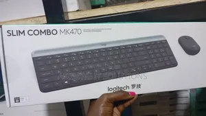 Logitech Mk470 Slim Wireless Keyboard and Mouse Combo.