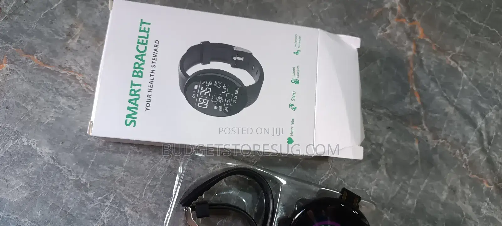 Black Waterproof Smartwatch