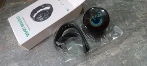 Black Waterproof Smartwatch
